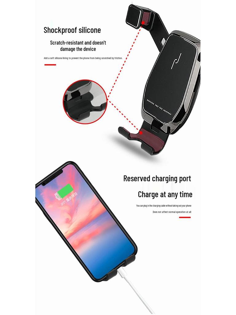 Roewe RX3 Wireless Charging Car Phone Holder (18-21 Models)