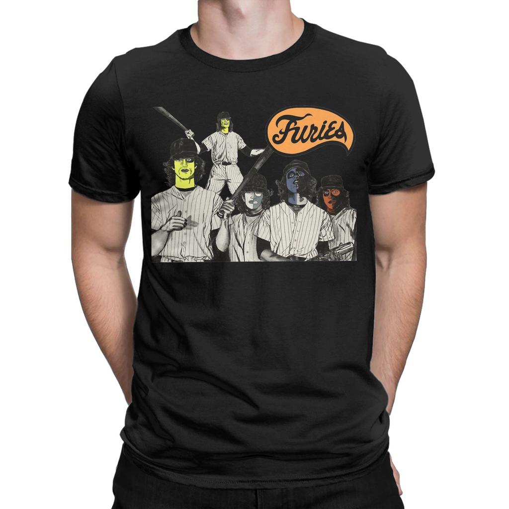 The Warriors Movie T Shirts Men Women Cotton Casual T-Shirts Crew Neck The Furies Gang Tees Short Sleeve Tops Adult