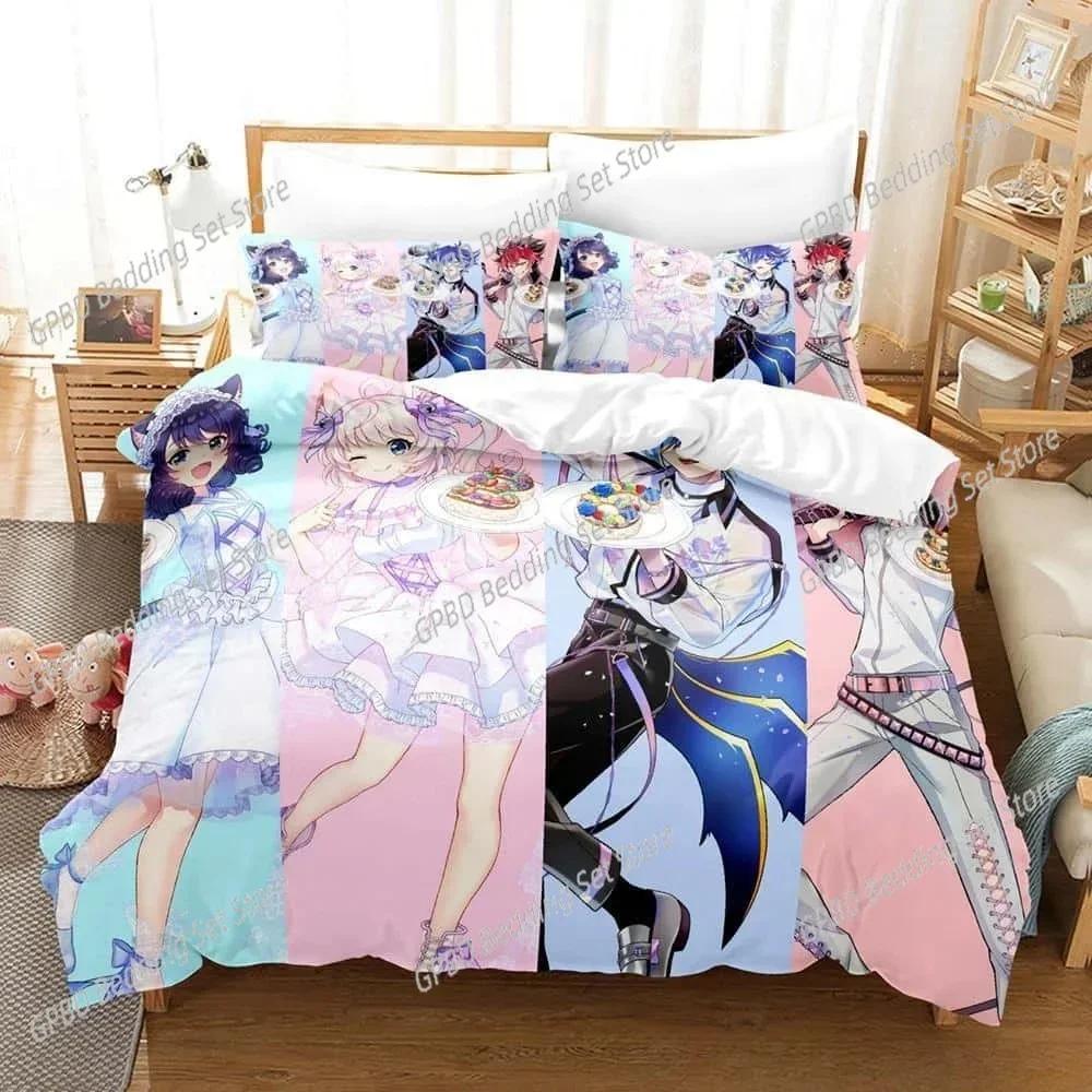 New Show By Rock! Bedding Set For Bedroom Soft Modern Bedspreads Comefortable Kids Duvet Cover Quilt Cover And Pillowcase