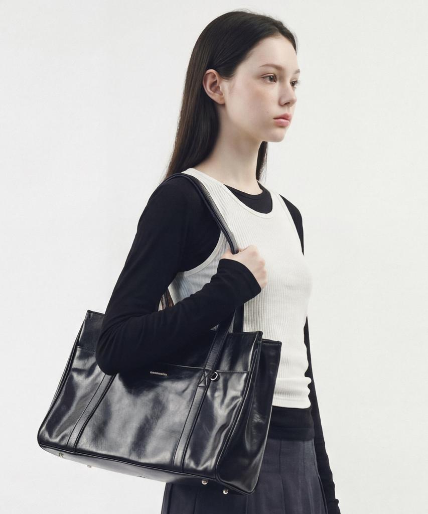Masmarulez Log Shoulder Bag_Black