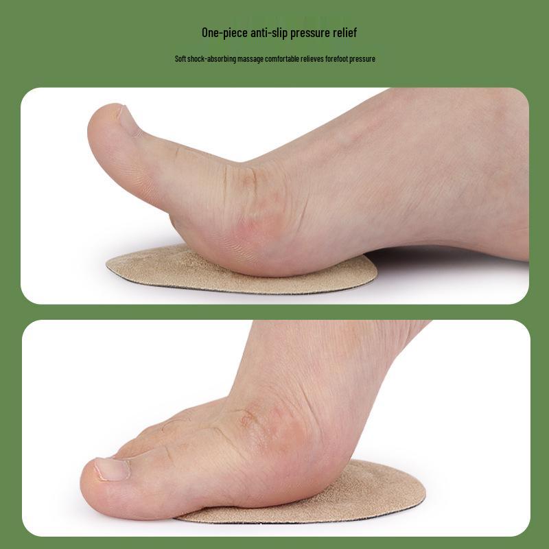 In Stock Women's High Heel Transparent Anti-Slip Shock-Absorbing GEL Forefoot Pad