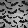Hanging Bat Decorations LED Wall Sticker Lighted 3D Decorative Stickers Removable Realistic Flying Decor PVC Window Decals for Bedroom Door Halloween