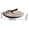 Wood Holder Incense Holder Cement Incense Burner Tray Decorative Relaxation Meditation Container Tray Yoga Home Decor Gifts