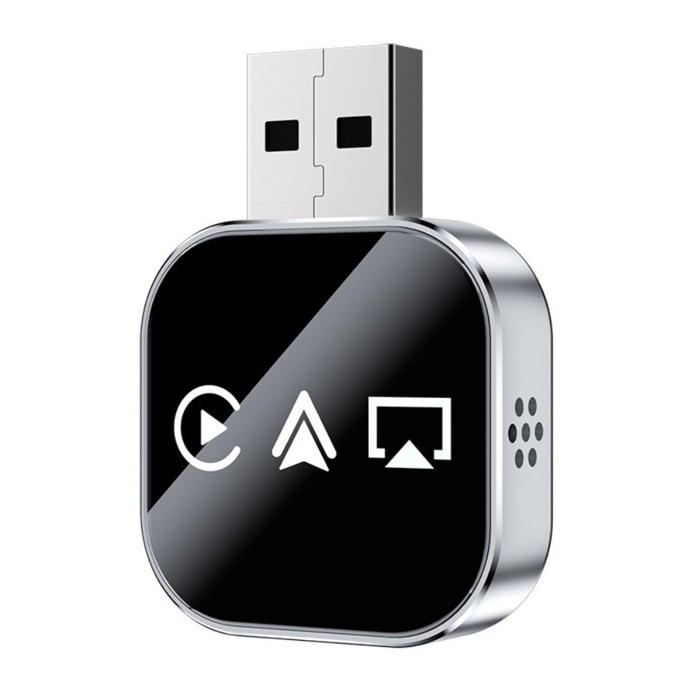 3 in 1 Wireless Carplay Adapter Plug & Play Bluetooth Auto Connect Mirror Link Adapter Wireless Connection WiFi Connection