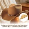 A27F-24 Pcs Hat Reducers, Hat Band Inside For Reducing, Self-Adhesive Hat Band Inside, Cork Self-Adhesive,For All Hat Types