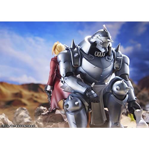 PROOF Fullmetal Alchemist Edward Elric & Alphonse Elric -Brothers- Approx. 250mm Tall Non-Scale PVC Painted Complete Figure