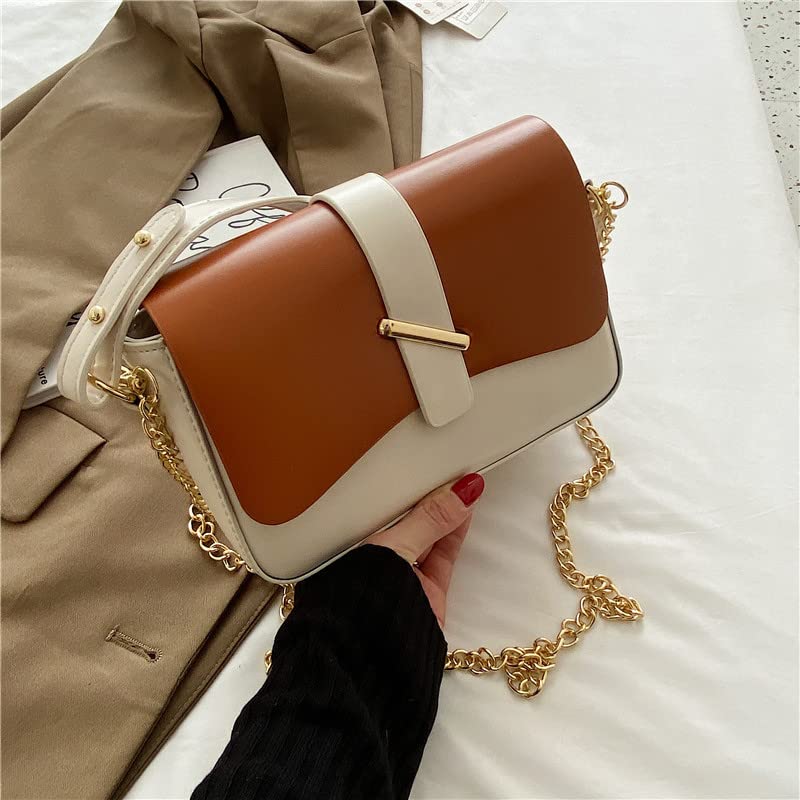 SRG FASHION Women's Shoulder Bag, Crossbody Bag, 2-Way Handbag, Small, Zippered, Multi-Storage, Lightweight, Perfect for Commuting or School, with