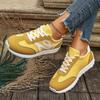 Fashion Women's Casual Sports Shoes - Rubber Sole Geometric Pattern, Low Cut Lace Up Design, Suitable for Wearing All Seasons Size 36-42