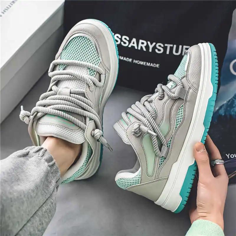 Plataform Key Height Spring Shoes Size 34 Vulcanize Tennis Man Sport Man White Sneakers Shoos Top Comfort Latest Fitness