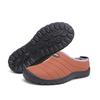 Winter Men Slippers Cotton Plus Fur Shoes Women Snow Outdoor Warm Fur Sneakers Non-slip Warm Furry  Footwear Thick Platform Winter Slides