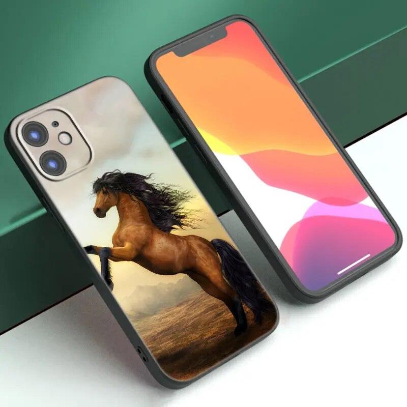 

Чехол для телефона с изображением лошади для iPhone Samsung Galaxy Redmi Xiaomi Oppo OnePlus Note SA 7 8 9 10 11 12 13 14 20 21 22 23 53 54 Pro Max Ultra TPU Soft Oneplus 10R