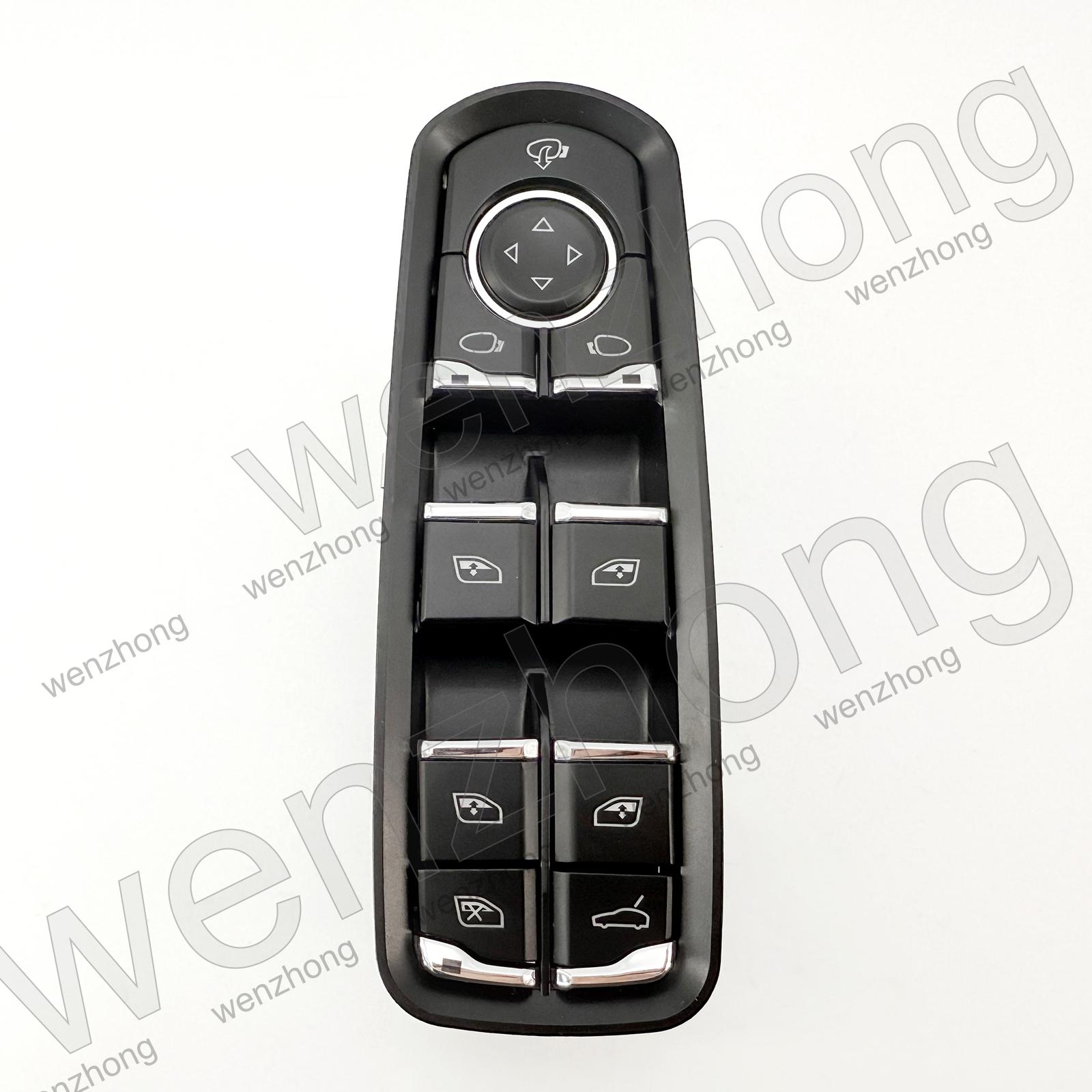 Cayenne 92A 2010-,Macan 95B 2014-2018,Panamera Electric Window Control Switch Button 2014 7PP 959 858 R  7PP959858AF 7PP959858R