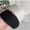 Retro Polka Dot Wide Edge Headband Black White Wide-Edge Hair Hoop Retro Style Fashion Headband Hair Accessories