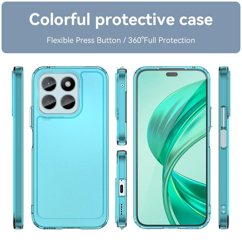 Custodia Protettiva Trasparente in Silicone TPU per Honor X8b X7b 5G X9a X8a X7a 4G Magic 5 Lite Cover Protettiva Candy Clear Fundas Coque Shell