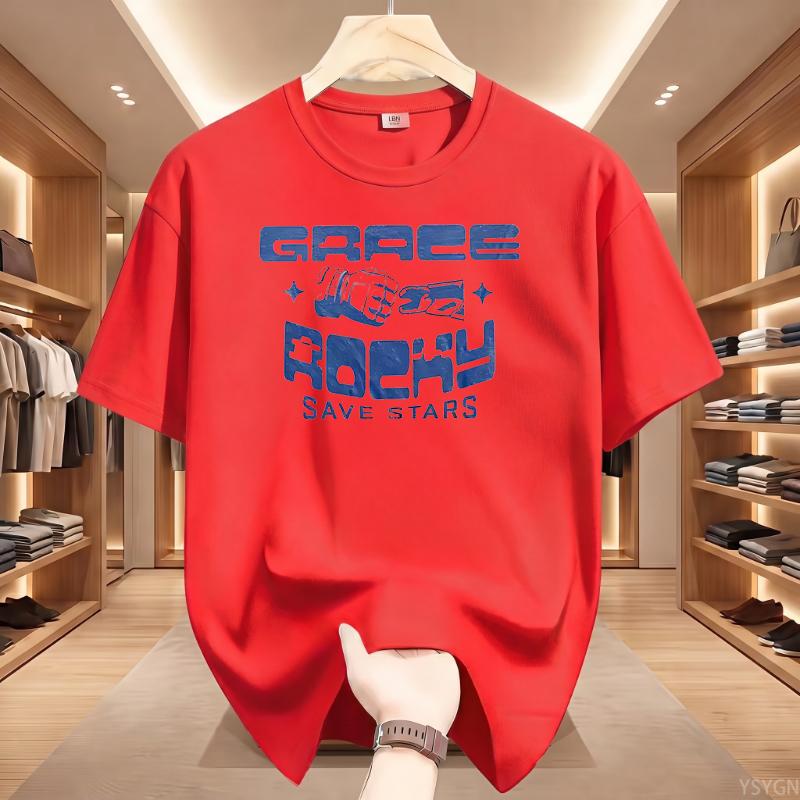 Grace Rocky Save Stars T Shirt Project Hail Mary Tshirt Rocky Alien Friendship Space Graphic Tee Book Lover Clothing