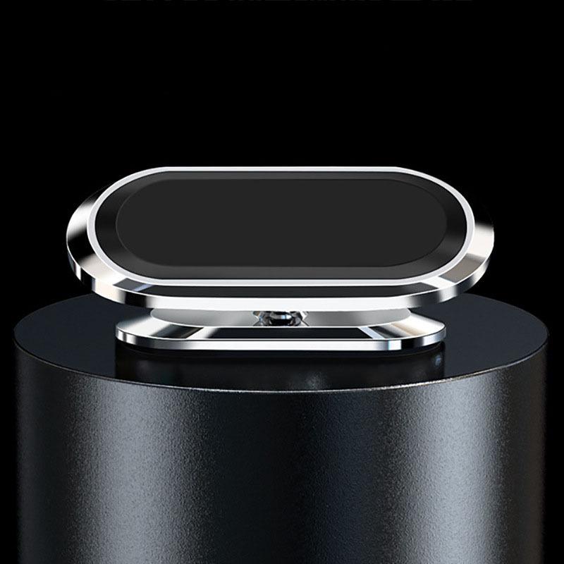 Universal 360 Degree Rotation Creative Car Phone Navigation Multifunctional Strong Magnetic Metal Magnetic Bracket for Car Mount
