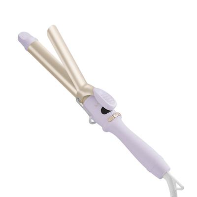 SALONIA Ceramic Curl Hair Iron 25mm Iron with Pouch [2024 Spring/Summer Limited] [Celebrate Purple] Heat-resistant SL-008CP