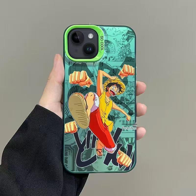 

Cross-Jump Luffy Phone Case for Apple 16/15 Pro Max, 14/13/12/11 Pro, Hot Selling XS