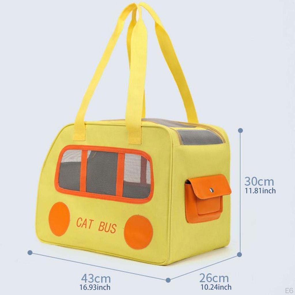 Cat Carrier -bag Kitten Travel Bag House Handbag for Outside Little Dog Fishing
