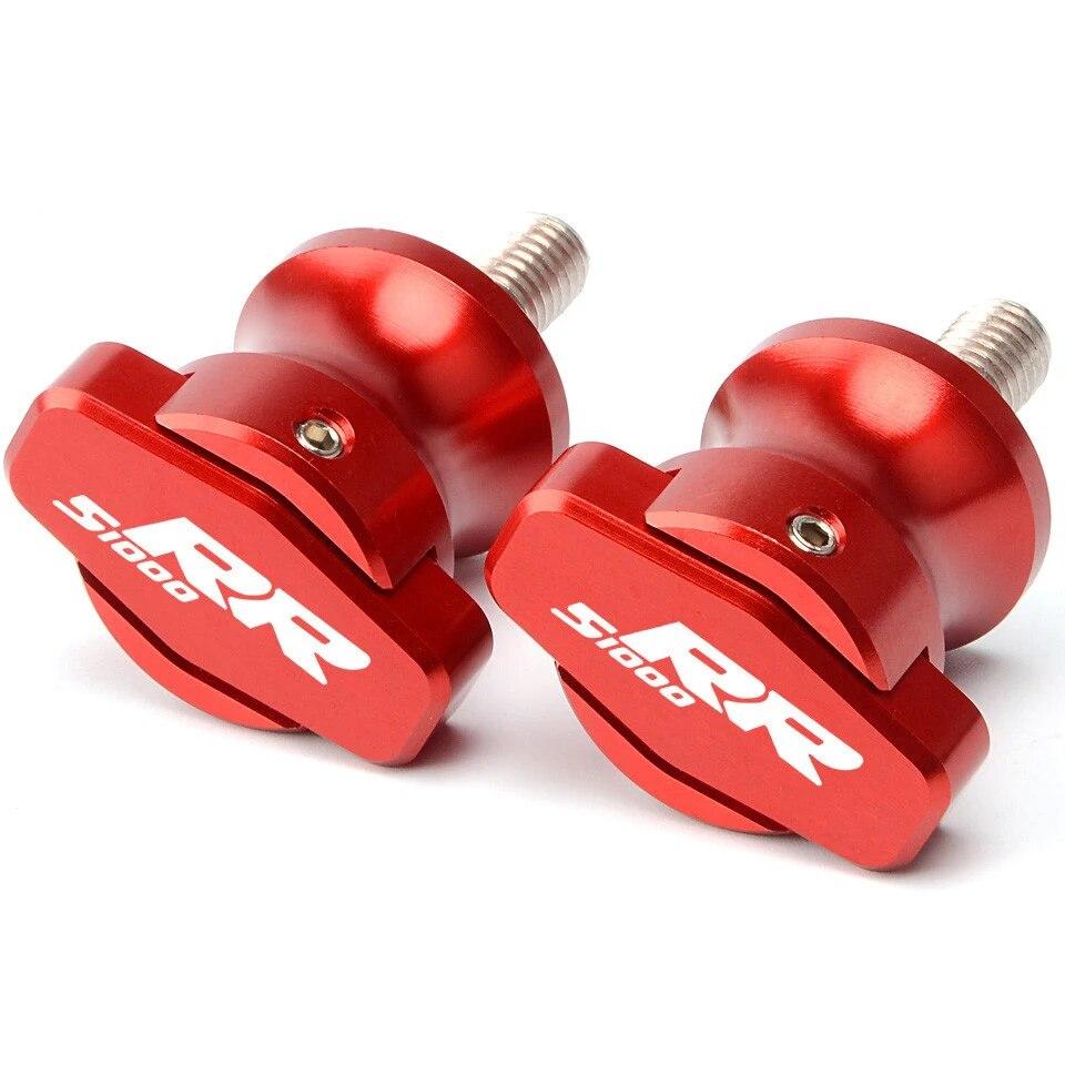 Motorcycle Sliders Spools CNC Swing Arm Stand Screw For BMW S1000R S1000RR HP4 2014 2015 2016 2017 2018   8MM