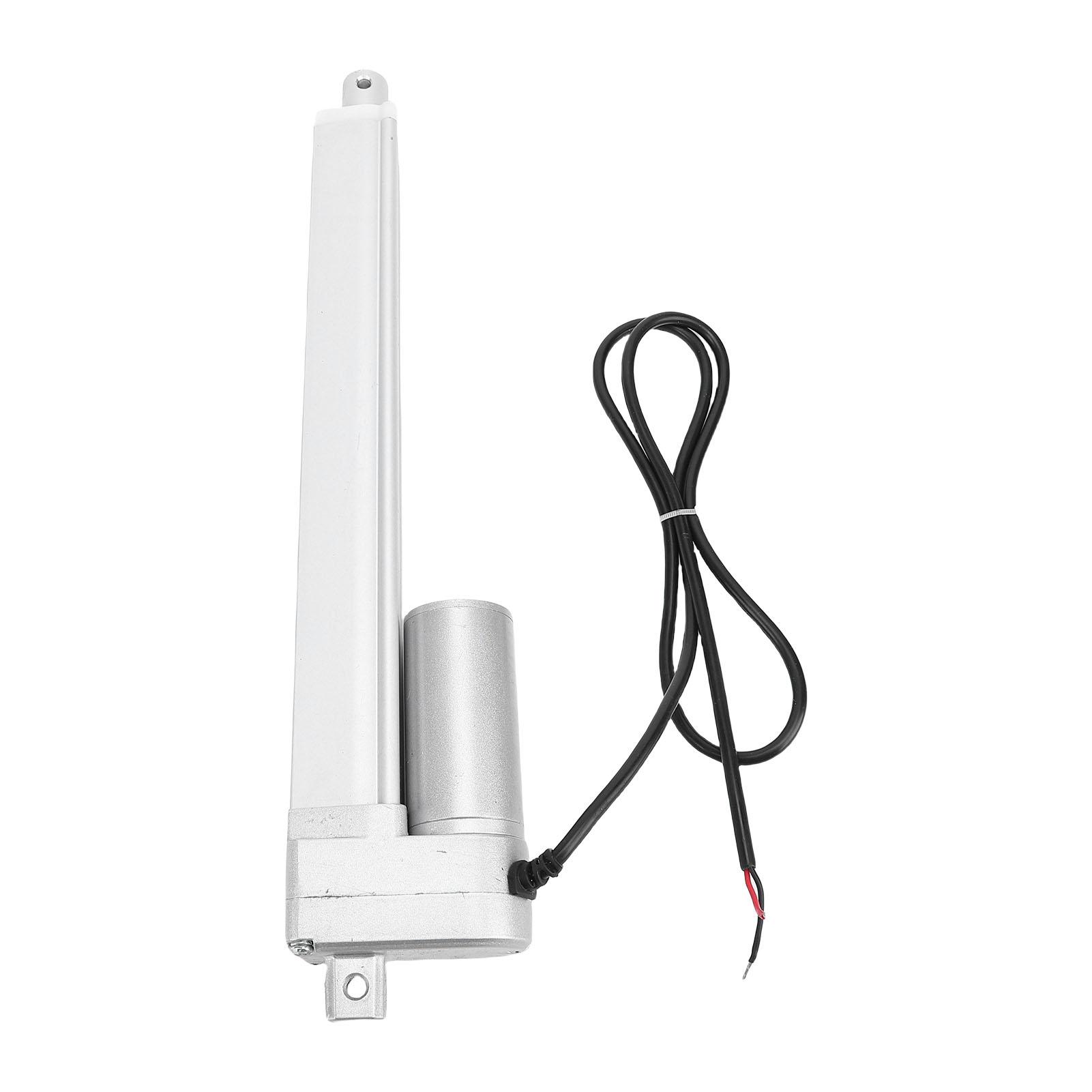 Koogeelife 1500N Linear Actuator, 12V 250Mm Stroke, Quiet Motor, Limit Ip54 Waterproof For Bed, Sofa, Rod