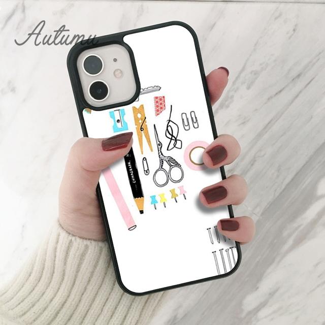 Sewing Machine Phone Case for iPhone 11 12 13 14 Pro Max Mini X XR XS SE 2020 5 6S 7 8 Plus Samsung Galaxy S21 S22 Cover Shell