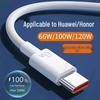 6A Super Fast Charging Cable for Honor & Huawei, 66W Type-C