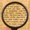 Small Pocket Magnify Glass 8X Folding Mini Magnifying Glass for Hobbies Books