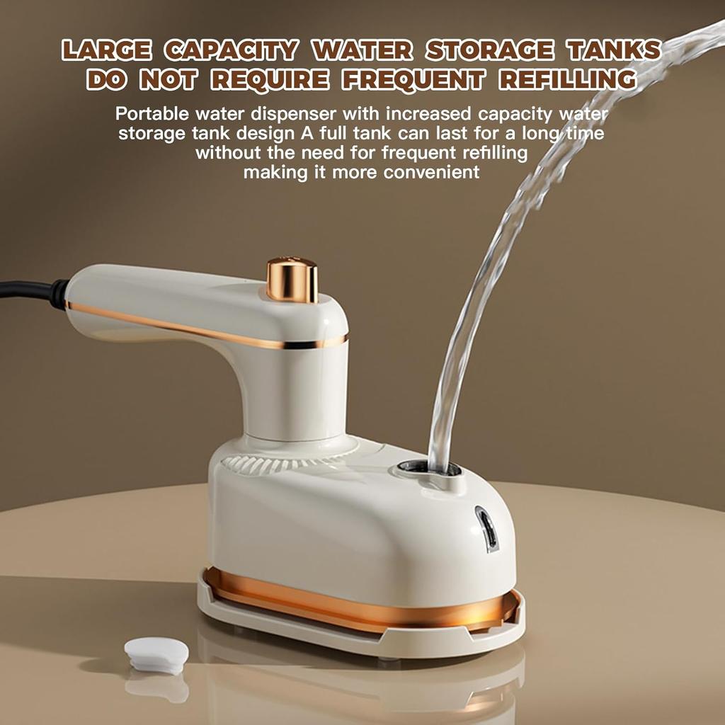 Handheld Garment Steamer,Portable Travel Clothes Steamer with Anti-Scald Base,Fast Heat-Up,Compact Folding Design for Home,Dorm & Travel
