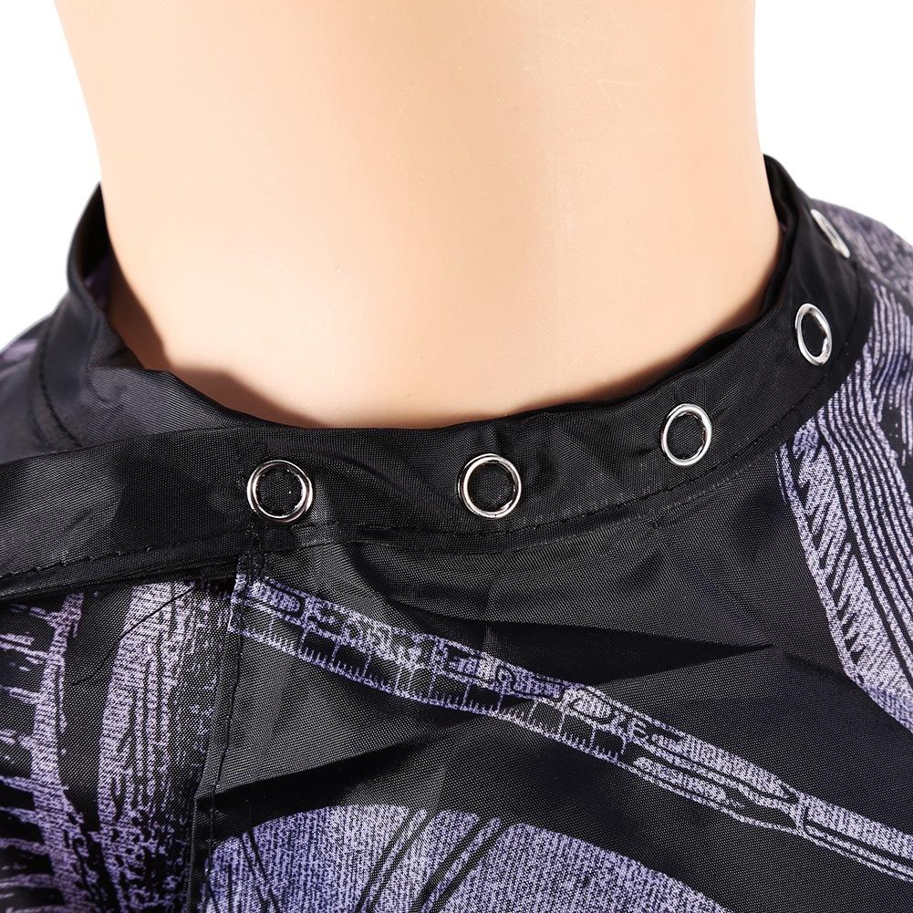 Professional Hair Salon Nylon Barber Cape Hair Cutting Gown with Snap Closure for Kids An