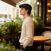 1pc Unisex Classic Beret Big Head Circumference Striped Cap Adjustable Driver Cap Suitable for Warm Hat Outdoor Sun Protection
