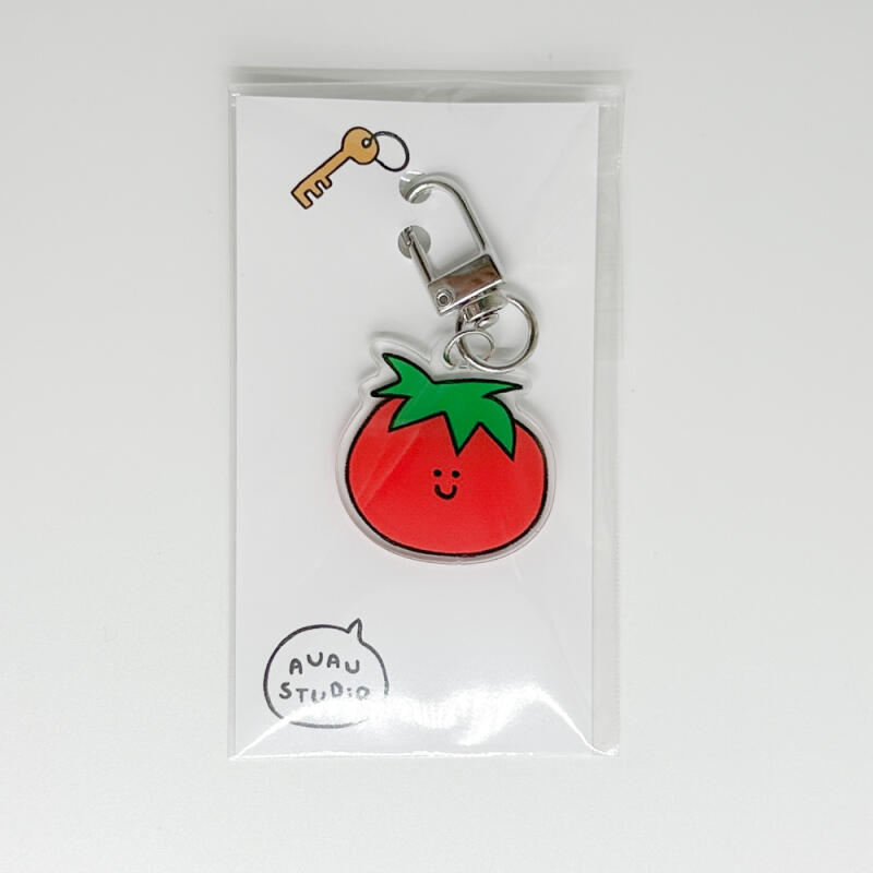Tomato Keychain Lucky Key Holder Birthday Gift Birthday Gift