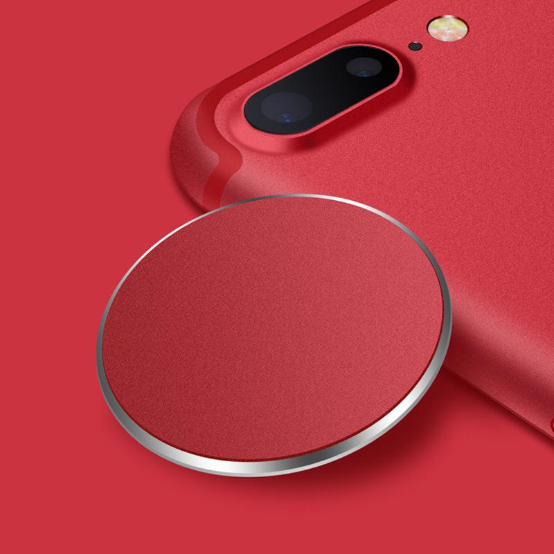 Magnetic Car Phone Holder with Metal Patch - Customizable Aluminum Alloy Design