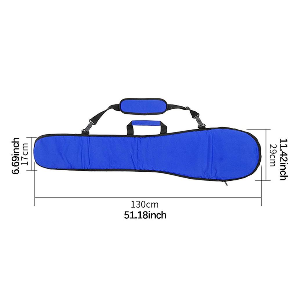 Bag Oxford Material Shoulder Strap Padded Handle for Water Sports Camping Transport