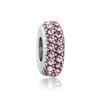 Nový módní náramek Charm Fit Přívěsek s balónkem Přívěsek na dudlík pro miminko růžová koloběžka Visací přívěsek 925 Stříbrné šperky