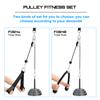DIY Pulley Cable Machine Attachment System Loading Pin Lifting Arm Biceps Triceps Blaster Hand Strength Training Equipment