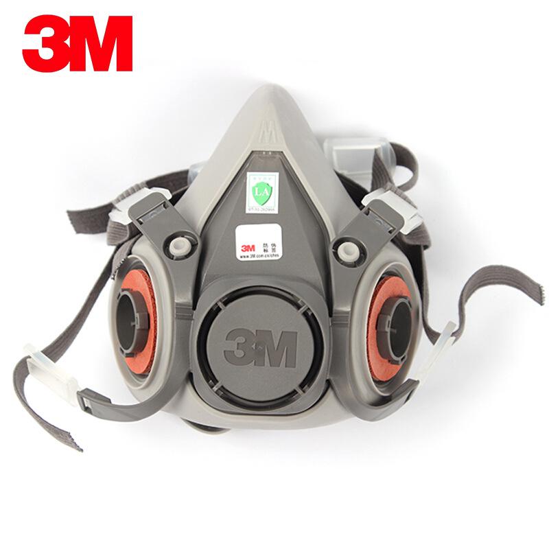 3M 6200 Polomaska s filtrem řady 6000 pro formaldehyd, prach, renovace a malování.