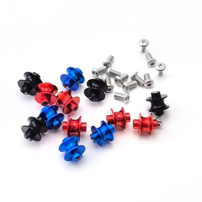 10 sada šroubů pro podpěru hřídele nože z hliníkové slitiny pro skládací nůž, zakázková distanční podložka, příslušenství pro kutily