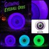 Inflatable Glowing Eye Ball Outdoor Halloween Yard Decoration Large Inflatable Eye Sphere for Party and Event Decoration with Built-in LED Lights