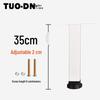 Adjustable Ribbed Bed Frame Support Legs - T-Shaped Accessories