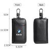 Carbon Fibre Leather Car Key Bag Access Card Storage Case For BMW 1 2 3 4 5 7 Series X1 X3 X4 X5 X6 X7 F10 F20 F30 G20 G30 F15