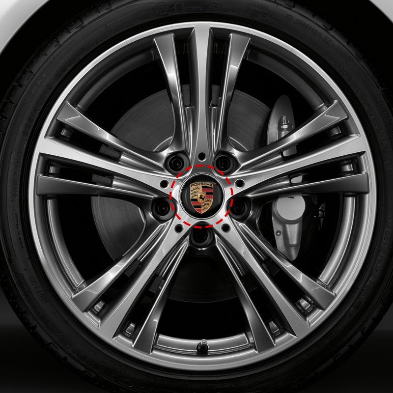 4 stk 60MM Bilhjul Senter Navkapsel Biltilbehør For Porsche Boxster Cayenne Panamera Macan Cayman 911 918 996 917 991