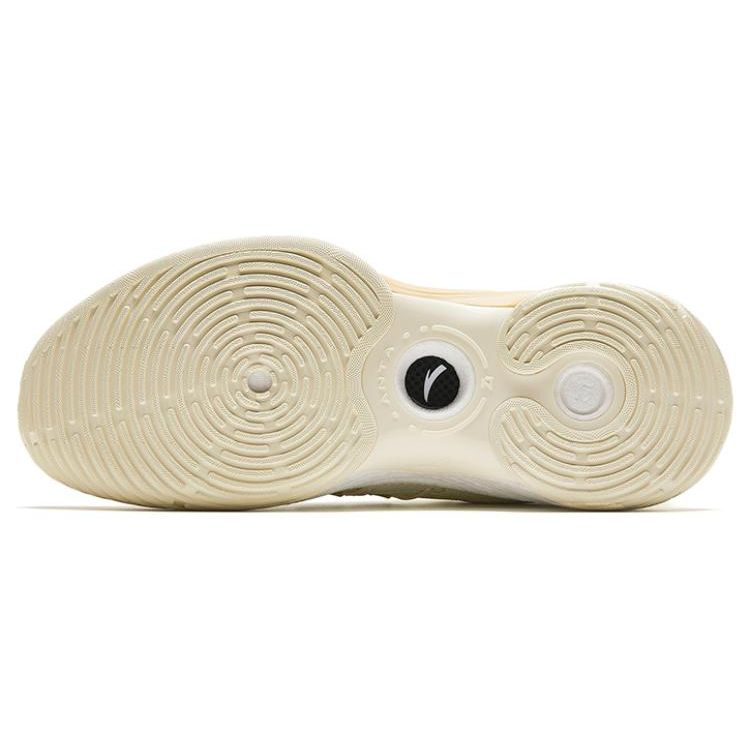 Anta Zup1 Shock Absorbing Non-Slip Durable Low-Top Basketball Shoes Men sneakers Green Brown 112321105-1