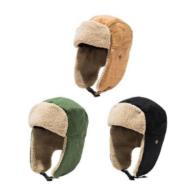 Tägliche Winter-Kaltwetter-Mütze mit Ohrenklappen und Sturmhaube