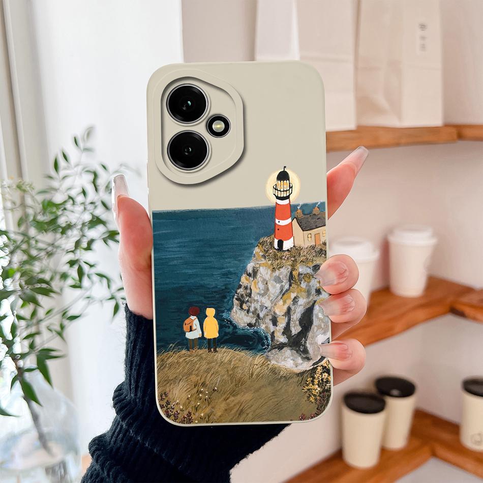 For Honor 400 Pro Phone Case Cute Astronaut Liquid Silicone Full Coverage Anti Drop Soft Back Shell For Honor400 5G Bumper Capa