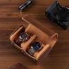 ProCase PU Portable Watch Box for Fits All Watches Up To 60mm Unisex Storage Box for Business Anniversary Gift 2-Watch Case, Leather, Men, Diameter,