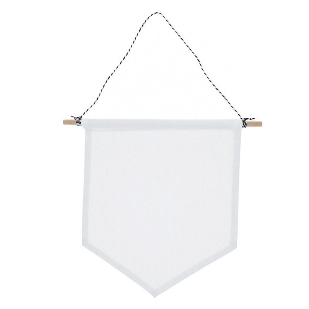 Nordic Style Blank Cotton Brooch Pin Badge Holder Wall Display Pennant Lapels Collection Canvas Bunting Kids Room Ornament