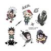 Naruto Akatsuki & Kakashi Waterproof Reusable Stickers - Genuine Merchandise