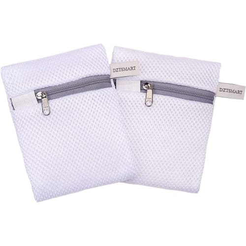 DZTSMART Small Laundry Net, Laundry Detergent Net, 2-Piece Set, for Powder Detergent, YKK Durable Zipper, Powder Soap Net, Detergent Net, Laundry Magn