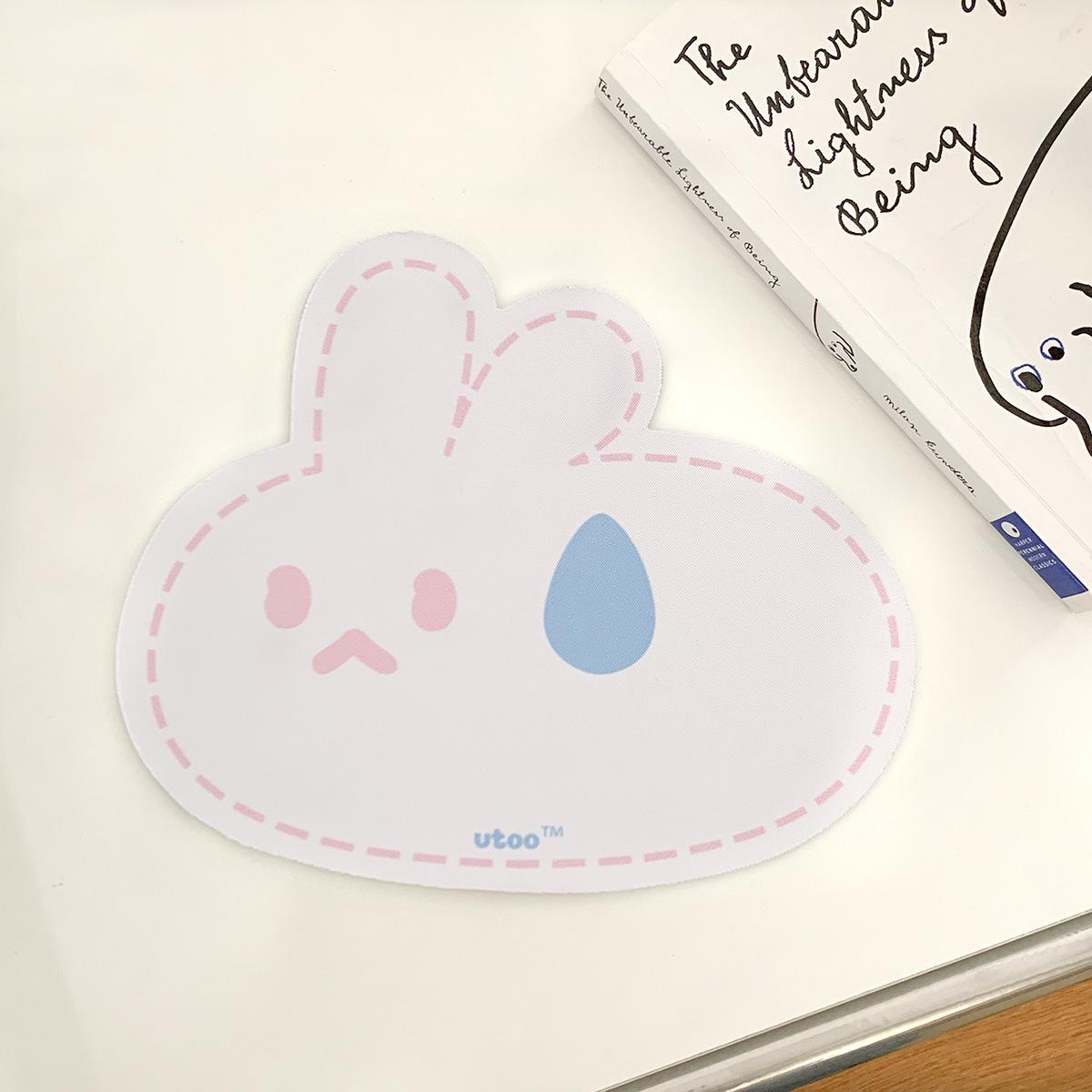 

Оригинальный коврик для мыши с милыми животными - коврик для стола с мультяшным принтом для корейского студенческого общежития